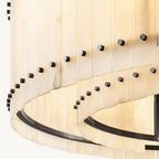 San Marco Vintage Alabaster Round Chandelier 60"