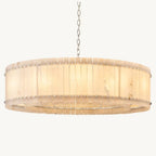 San Marco Vintage Alabaster Round Chandelier 60"