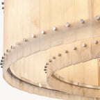 San Marco Vintage Alabaster Round Chandelier 60"