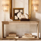 San Marco Vintage Alabaster Round Wall Sconce
