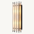 San Marco Vintage Alabaster Rectangular Wall Sconce