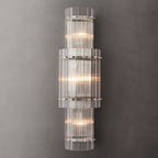 San Marco Vintage Glass Round Wall Sconce