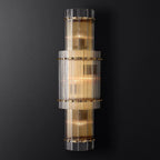 San Marco Vintage Glass Round Wall Sconce