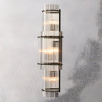 San Marco Vintage Glass Round Wall Sconce