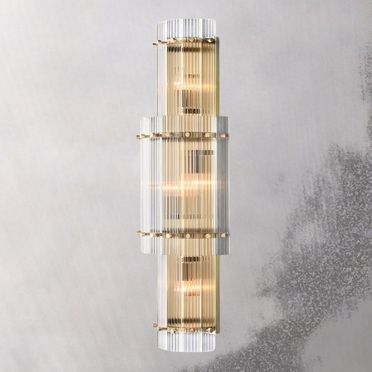 San Marco Vintage Glass Round Wall Sconce