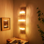 San Marco Vintage Glass Round Wall Sconce