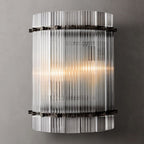 San Marco Vintage Glass Round Wall Sconce