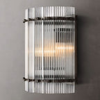 San Marco Vintage Glass Round Wall Sconce
