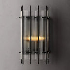 San Marco Vintage Glass Rectangle Wall Sconce