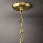 San Marco Vintage Glass Round Chandelier 37"
