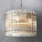 San Marco Vintage Glass Round Chandelier 22"