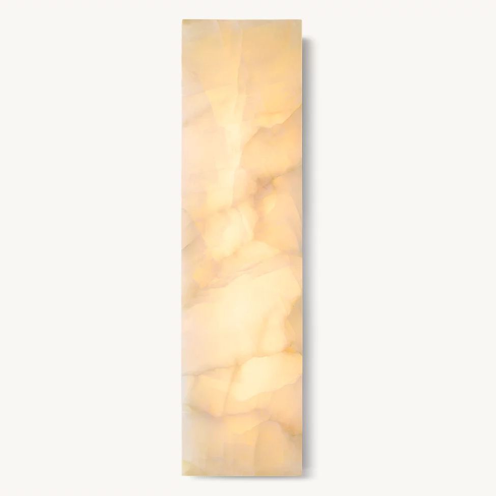 Rivage Veined Alabaster Wall Sconce