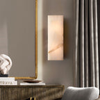 Rivage Veined Alabaster Wall Sconce