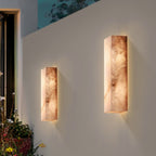 Rivage Veined Alabaster Wall Sconce