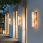 Rivage Veined Alabaster Wall Sconce