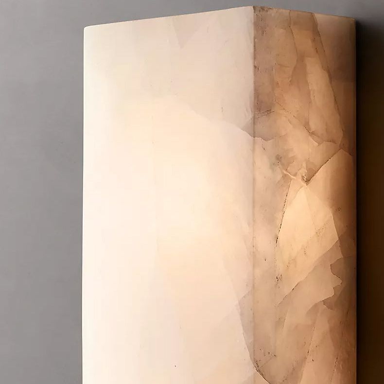 Rivage Veined Alabaster Wall Sconce