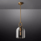 Botanist Crystal Cloche Pendant Light