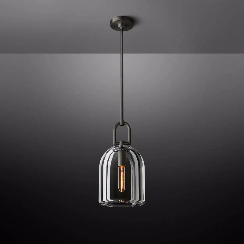 Botanist Crystal Cloche Pendant Light