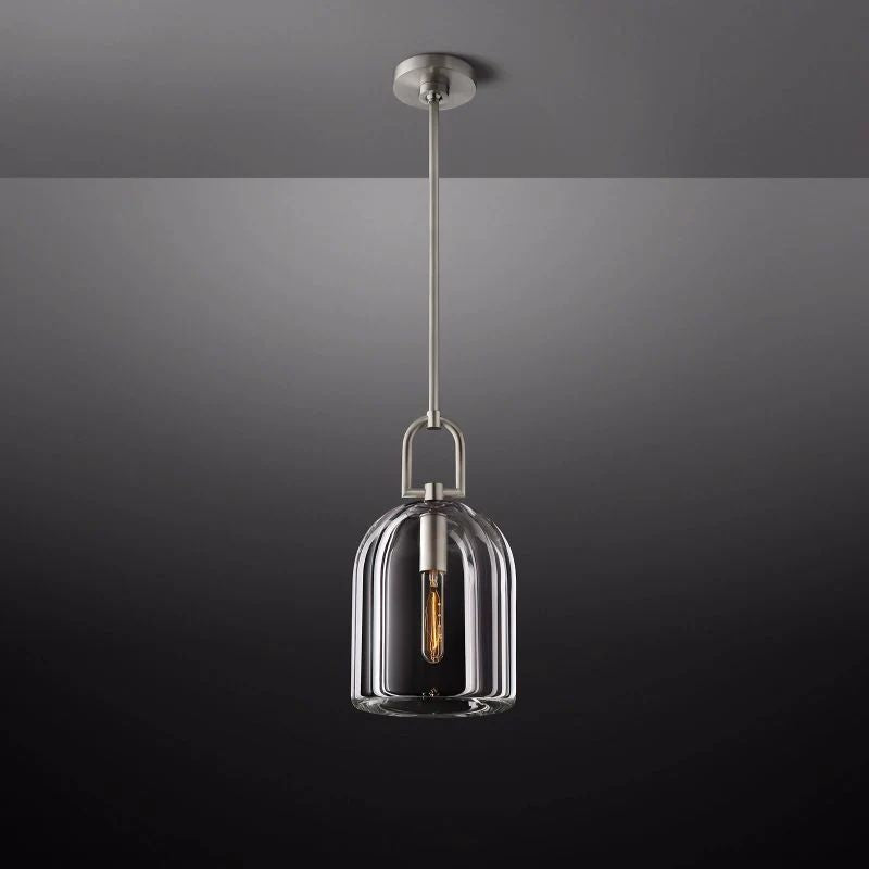 Botanist Crystal Cloche Pendant Light