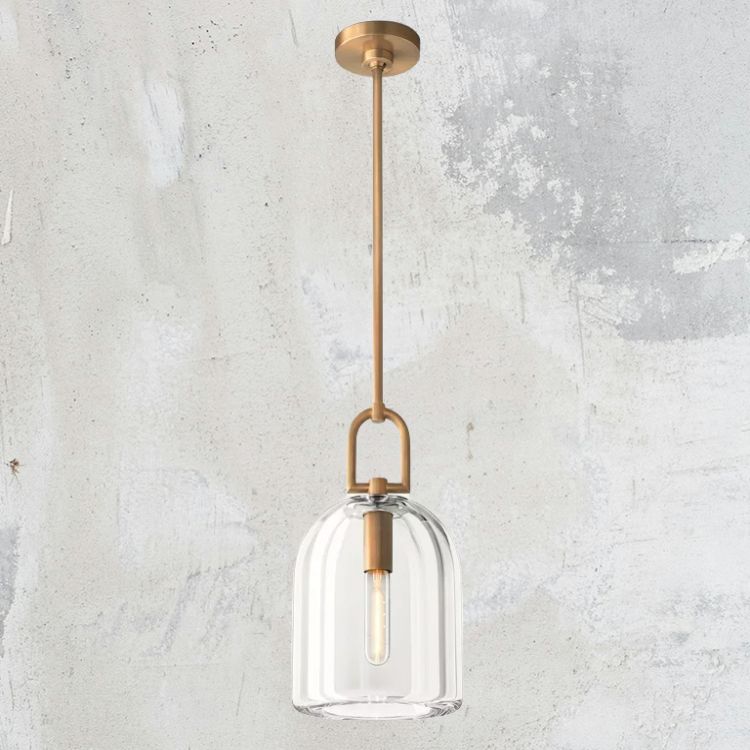 Botanist Crystal Cloche Pendant Light