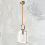 Botanist Crystal Cloche Pendant Light