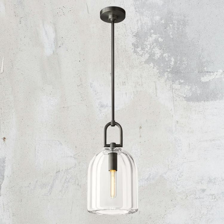 Botanist Crystal Cloche Pendant Light