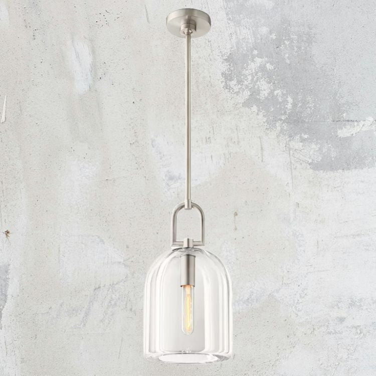 Botanist Crystal Cloche Pendant Light