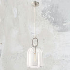 Botanist Crystal Cloche Pendant Light