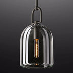 Botanist Crystal Cloche Pendant Light