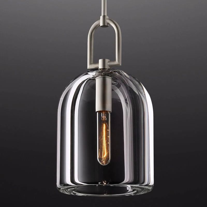 Botanist Crystal Cloche Pendant Light