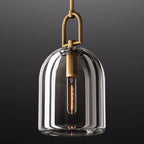 Botanist Crystal Cloche Pendant Light