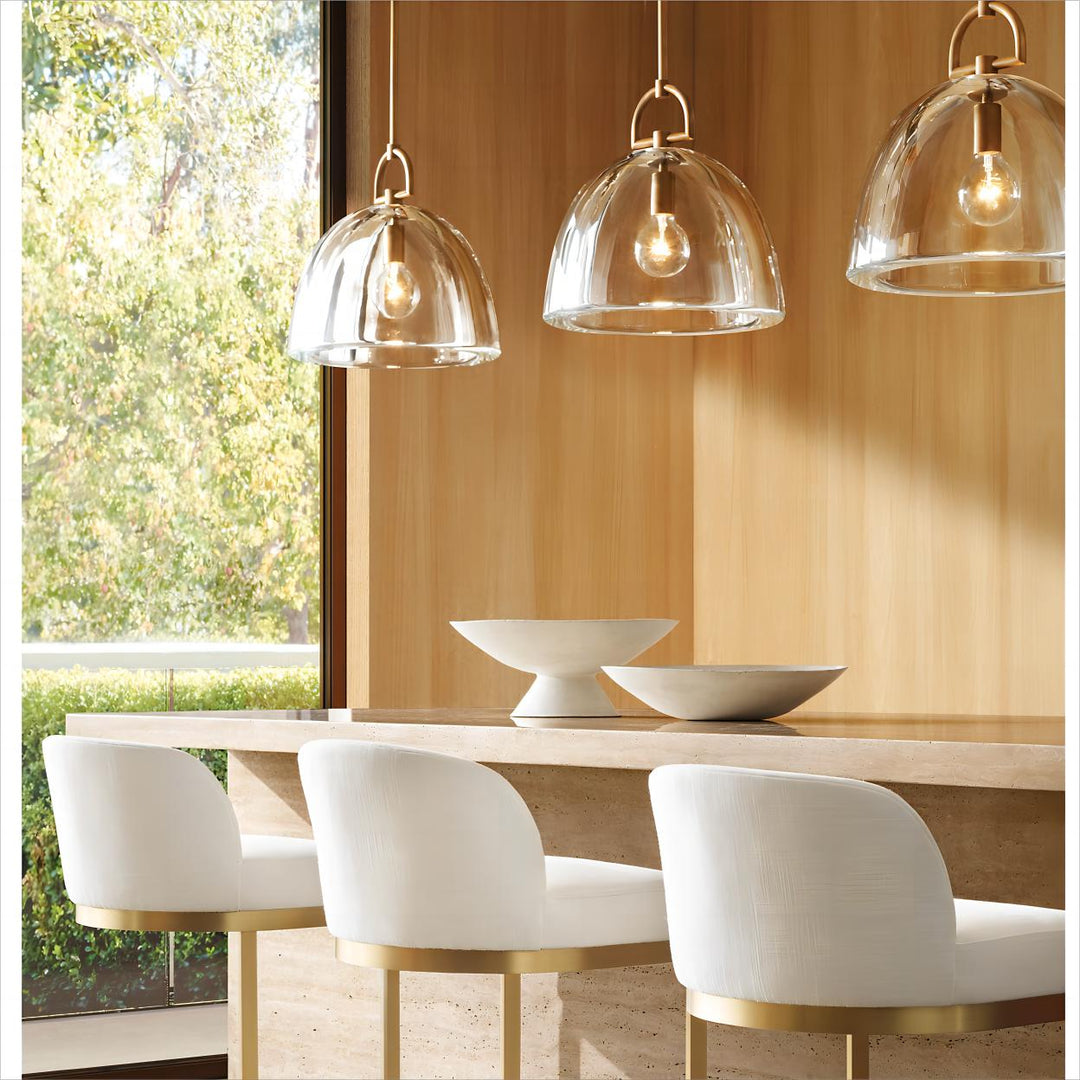 Botanist Crystal Dome Pendant Light