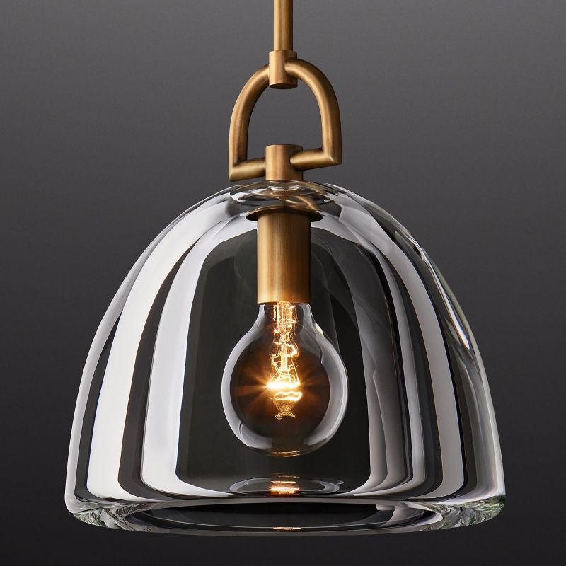 Botanist Crystal Dome Pendant Light