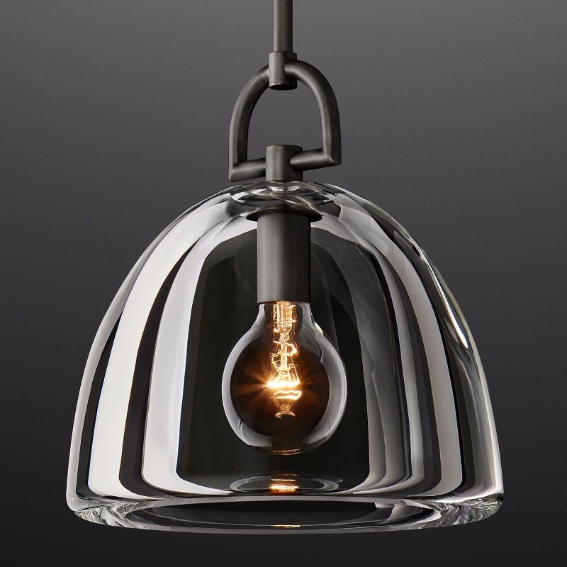 Botanist Crystal Dome Pendant Light