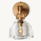 Botanist Crystal Dome Wall Sconce