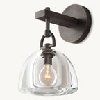 Botanist Crystal Dome Wall Sconce