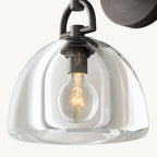 Botanist Crystal Dome Wall Sconce