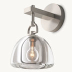 Botanist Crystal Dome Wall Sconce