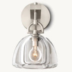 Botanist Crystal Dome Wall Sconce
