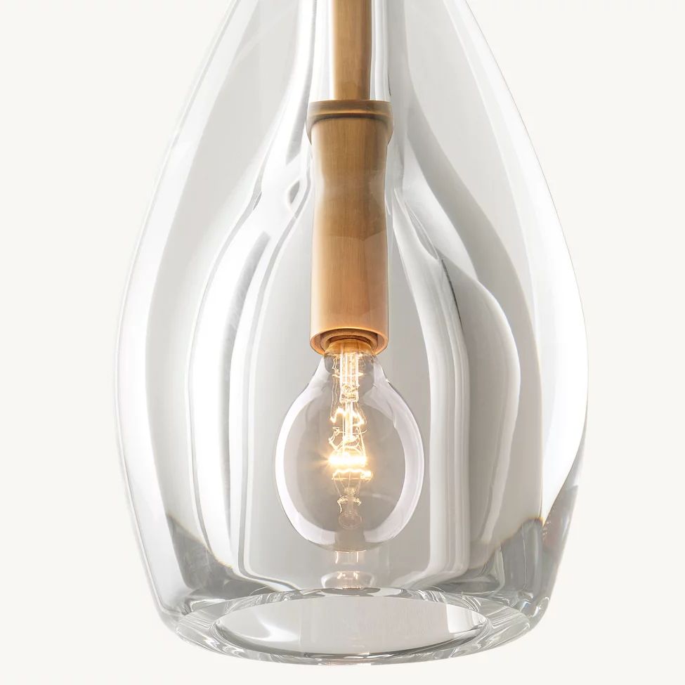 Botanist Crystal Flute Wall Sconce