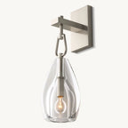 Botanist Crystal Flute Wall Sconce