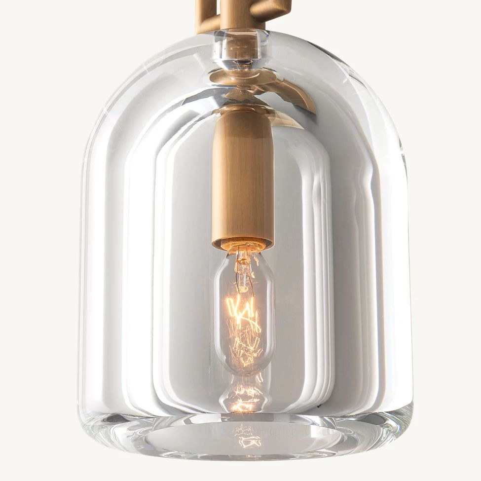 Botanist Crystal Cloche Wall Sconce