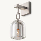 Botanist Crystal Cloche Wall Sconce