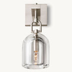 Botanist Crystal Cloche Wall Sconce