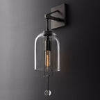 Fulcrum Blown Glass Wall Sconce