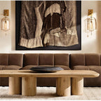 Fulcrum Blown Glass Wall Sconce