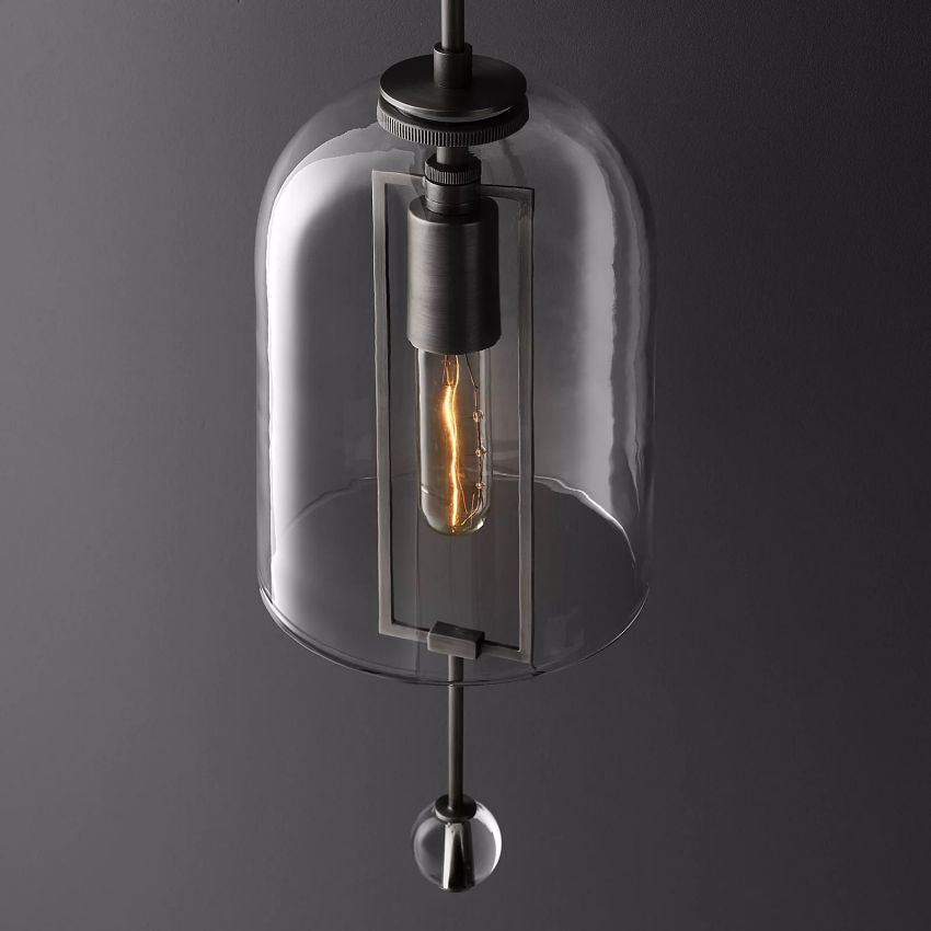 Fulcrum Blown Glass Pendant Light