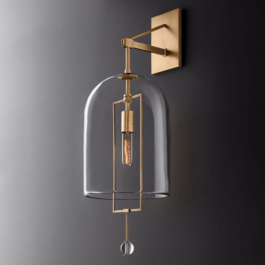 Fulcrum Blown Glass Wall Sconce