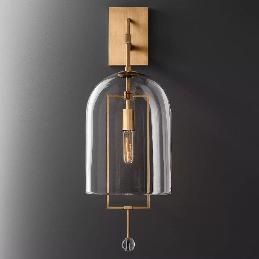 Fulcrum Blown Glass Wall Sconce