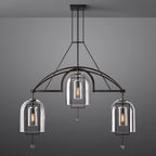 Fulcrum Blown Glass Linear Chandelier 60"